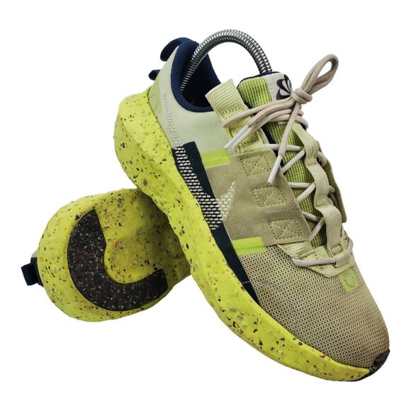 NIKE Shoes CRATER IMPACT Mens Size 7 Green LIME ICE Running Sneaker DB2477-310 - Picture 5 of 13